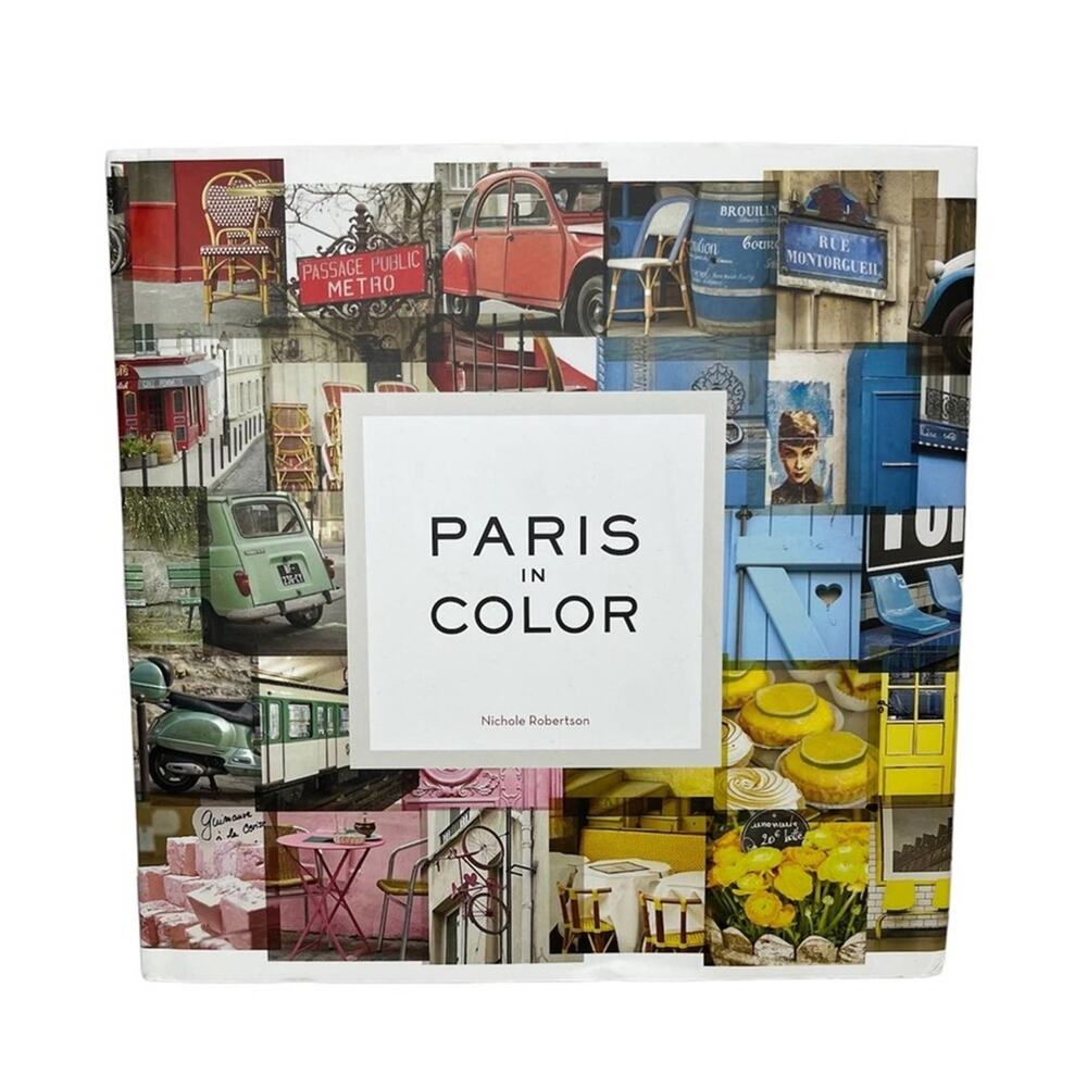 Paris in Color Coffee Table Book
